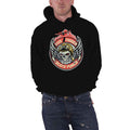Black - Lifestyle - Five Finger Death Punch Unisex Adult Bomber Patch Hoodie
