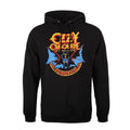 Black - Front - Ozzy Osbourne Unisex Adult Bat Circle Pullover Hoodie