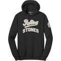 Black - Front - The Rolling Stones Unisex Adult Logo Pullover Hoodie