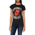 Black - Front - The Rolling Stones Womens-Ladies Tour 1978 Cotton T-Shirt