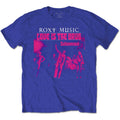 Royal Blue - Front - Roxy Music Unisex Adult Love Is The Drug Cotton T-Shirt