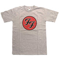 Heather Grey - Front - Foo Fighters Childrens-Kids Logo T-Shirt