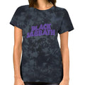 Black - Back - Black Sabbath Unisex Adult Wavy Logo T-Shirt