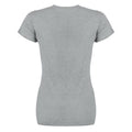 Heather Grey - Back - Joy Division Womens-Ladies Space Lady T-Shirt