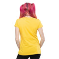 Yellow - Back - Sex Pistols Womens-Ladies Never Mind The Bollocks Album T-Shirt