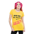 Yellow - Side - Sex Pistols Womens-Ladies Never Mind The Bollocks Album T-Shirt