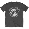 Charcoal Grey - Front - The Rolling Stones Unisex Adult Tumbling Dice T-Shirt