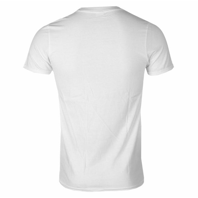 White - Back - Gorillaz Unisex Adult Plastic Beach Cotton T-Shirt
