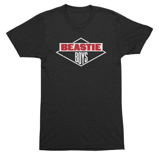 Black - Front - Beastie Boys Childrens-Kids Logo Cotton T-Shirt