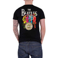 Black - Back - The Beatles Unisex Adult Sgt Pepper T-Shirt