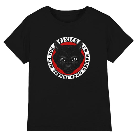 Black - Front - Pixies Unisex Adult Tame T-Shirt