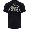 Black - Back - Metallica Unisex Adult Birth Death Crossed Arms Cotton T-Shirt
