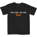 Black - Front - Slipknot Unisex Adult The End, So Far Album Cotton T-Shirt