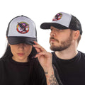 Black-White - Pack Shot - Black Sabbath Unisex Adult Never Say Die Mesh Panel Cap