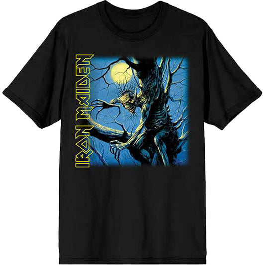 Black - Front - Iron Maiden Unisex Adult Fear Of The Dark Track List T-Shirt