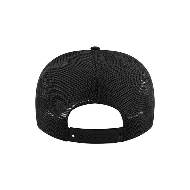 Black-White - Back - Tupac Shakur Unisex Adult Profile Photo Mesh Panel Baseball Cap