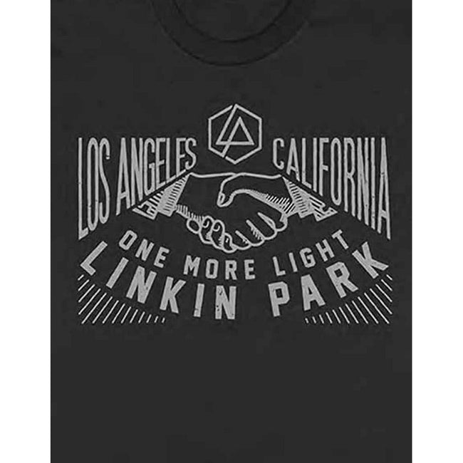 Black - Side - Linkin Park Unisex Adult Light In Your Hands Cotton T-Shirt