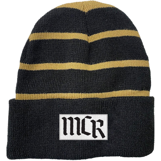 Black-Yellow - Front - My Chemical Romance Unisex Adult Shadows Beanie