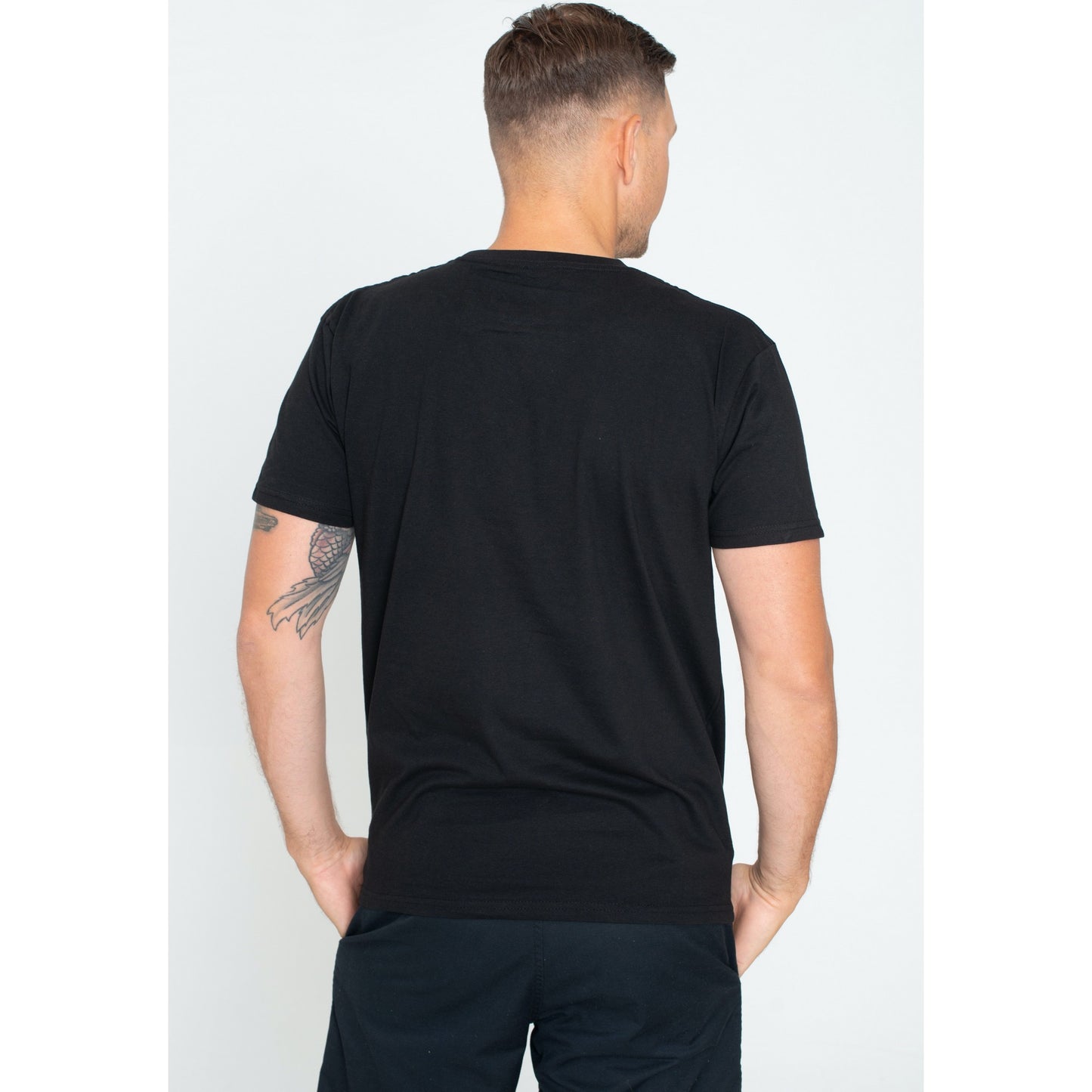 Black - Back - Weezer Unisex Adult Band Cotton T-Shirt