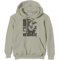 Sand - Front - Jimi Hendrix Unisex Adult Let Me Live Hoodie