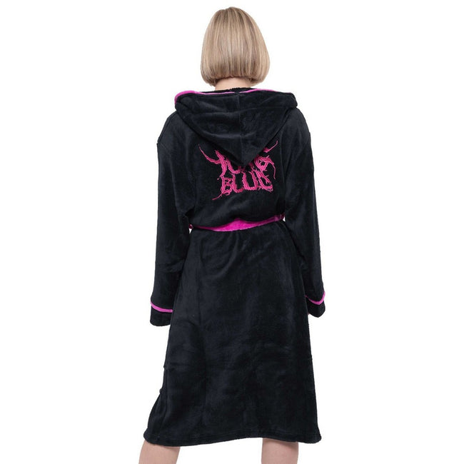 Black-Hot Pink - Back - Yungblud Unisex Adult I´m Weird Robe