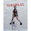 White - Side - Yungblud Womens-Ladies Strawberry Lipstick T-Shirt
