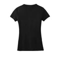 Black - Back - The Beatles Womens-Ladies Drop T Logo T-Shirt
