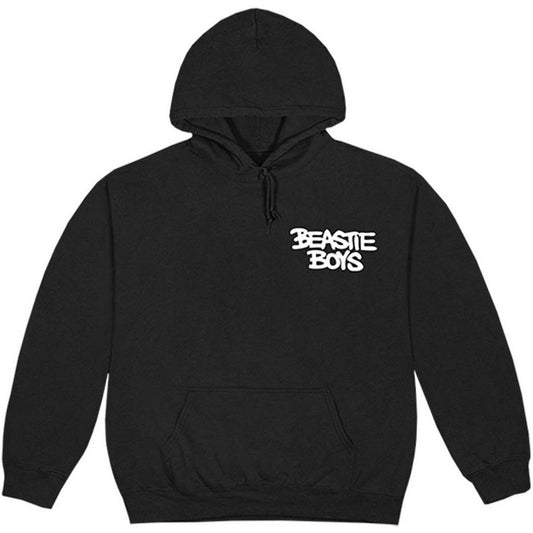 Black - Front - Beastie Boys Unisex Adult Check Your Head Pullover Hoodie