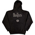 Black - Front - The Beatles Unisex Adult Pullover Hoodie