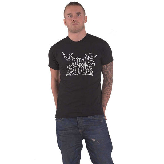 Black - Front - Yungblud Unisex Adult Skeleton Cotton T-Shirt