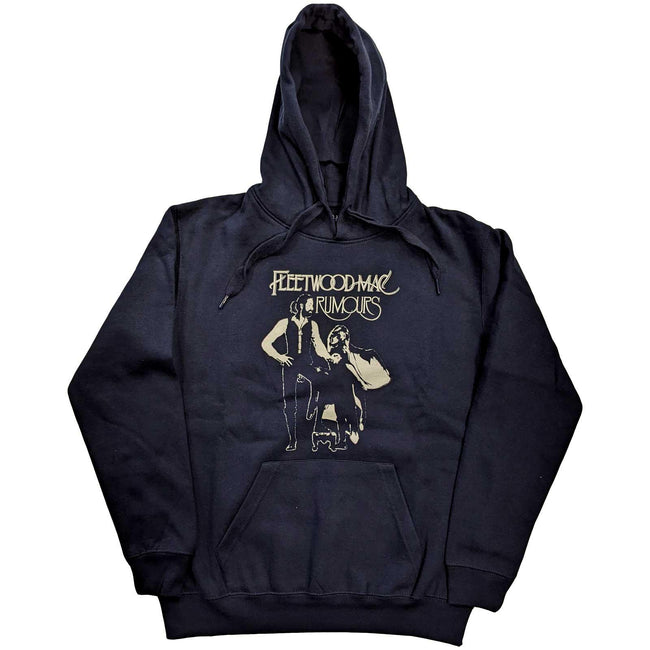 Navy Blue - Front - Fleetwood Mac Unisex Adult Rumours Hoodie