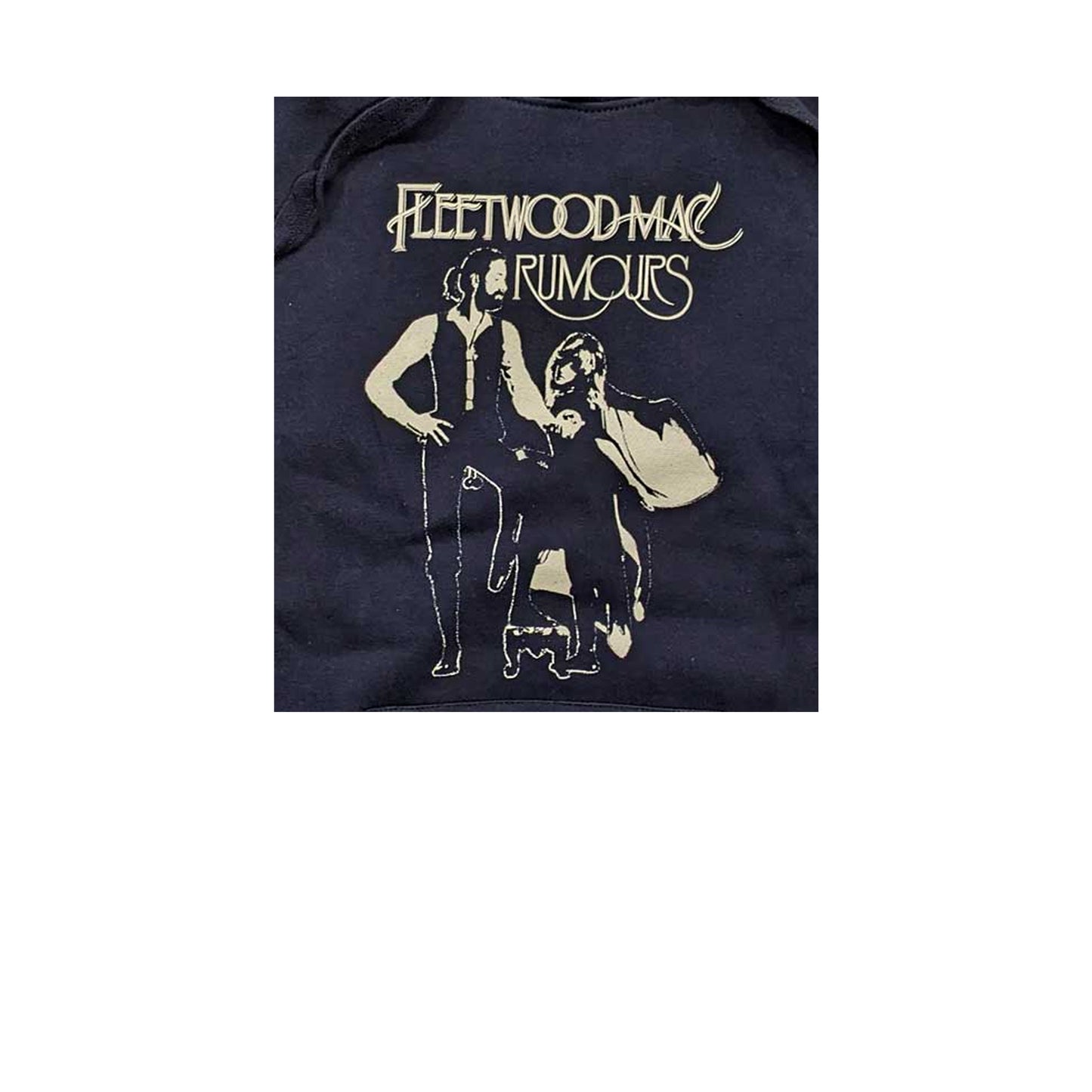 Navy Blue - Back - Fleetwood Mac Unisex Adult Rumours Hoodie