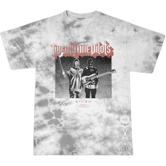 Grey-White - Front - twenty one pilots Unisex Adult Torch Bearers T-Shirt