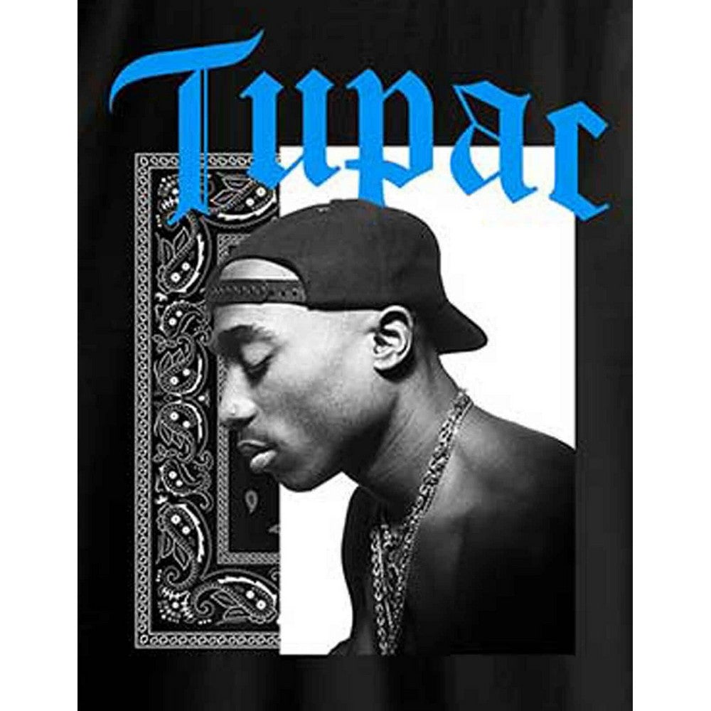 Black - Side - Tupac Shakur Unisex Adult Only God Can Judge Me T-Shirt