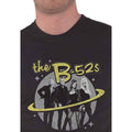 Black - Side - The B-52´s Unisex Adult Saturn Cotton T-Shirt