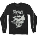 Black - Front - Slipknot Unisex Adult Subliminal Verses Back Print Long-Sleeved T-Shirt