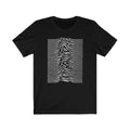 Black - Front - Joy Division Unisex Adult Unknown Pleasures Back Print T-Shirt