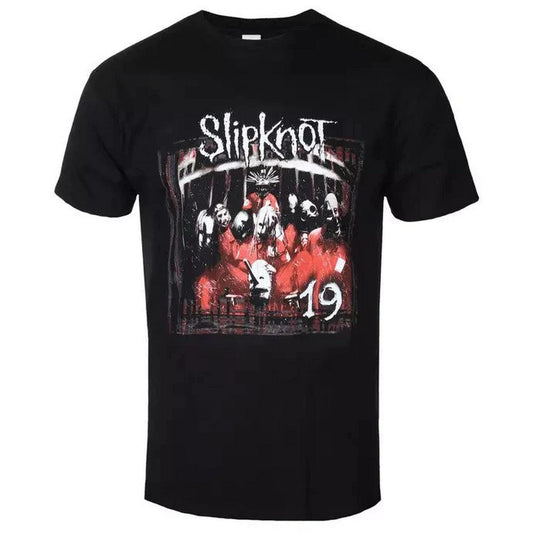 Black - Front - Slipknot Childrens-Kids Debut Album 19 Years T-Shirt