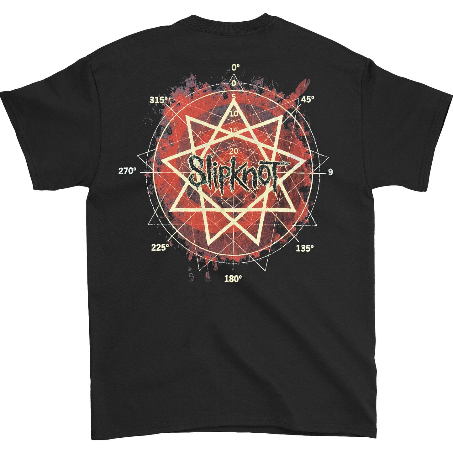 Black - Back - Slipknot Unisex Adult Come Play Dying Back Print T-Shirt