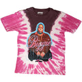 Pink - Front - Biggie Smalls Unisex Adult Neon Glow T-Shirt