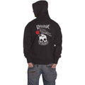 Black - Back - Bullet For My Valentine Unisex Adult Raven Logo Pullover Hoodie