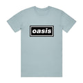 Light Blue - Front - Oasis Unisex Adult Decca T-Shirt