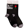Black-White-Grey - Front - The Godfather Unisex Adult Logo Ankle Socks