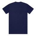 Navy Blue - Back - Oasis Unisex Adult Union Jack T-Shirt