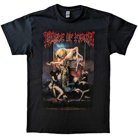 Black - Front - Cradle Of Filth Unisex Adult Existence Is Futile Saturn T-Shirt