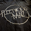 Black - Back - Fleetwood Mac Unisex Adult Classic Logo Cotton Hi-Build T-Shirt