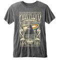 Charcoal Grey - Front - Pink Floyd Unisex Adult Carnegie Hall Burnout T-Shirt