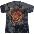 Grey - Front - The Rolling Stones Childrens-Kids Tattoo Flames T-Shirt