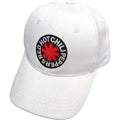 White - Front - Red Hot Chilli Peppers Unisex Adult Classic Asterisk Baseball Cap