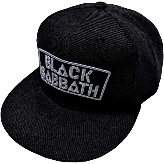 Black - Front - Black Sabbath Unisex Adult Never Say Die Snapback Cap